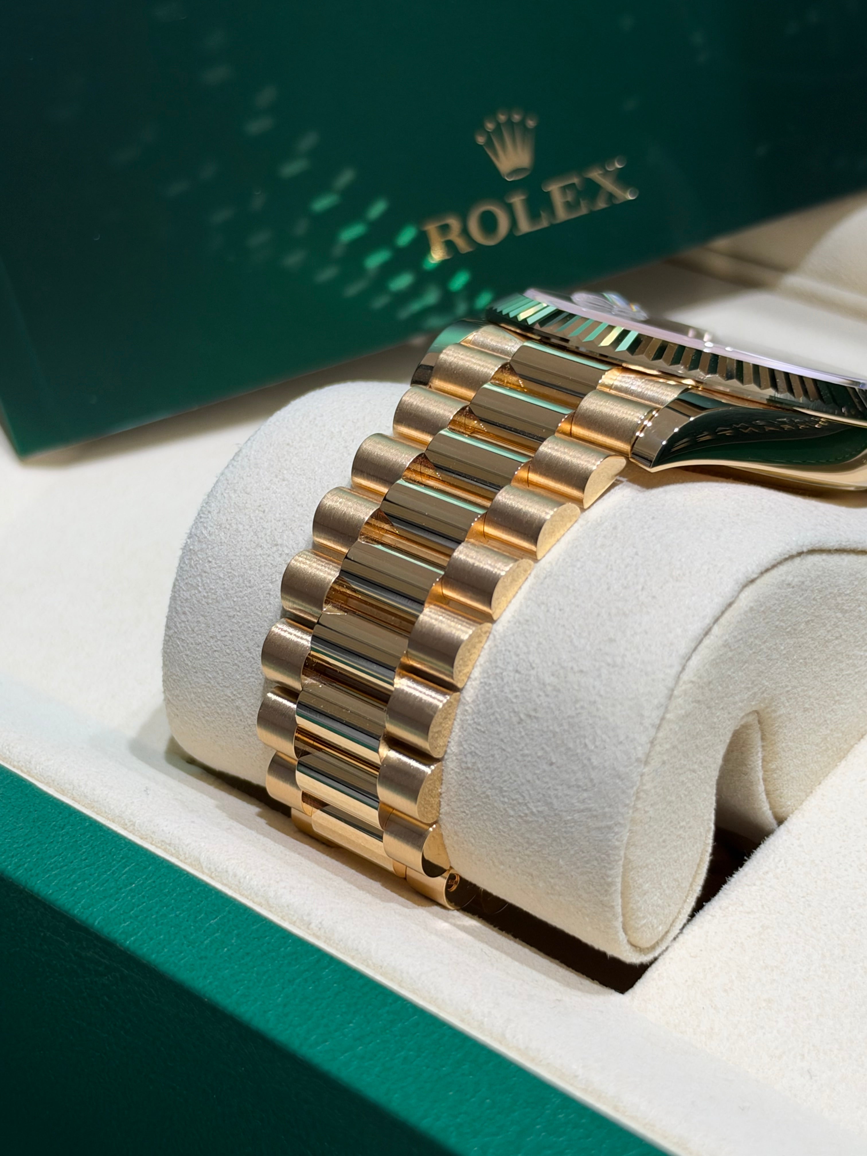 Rolex Day-Date 40mm Yellow Gold 228238 “Green Ombré” (2026)