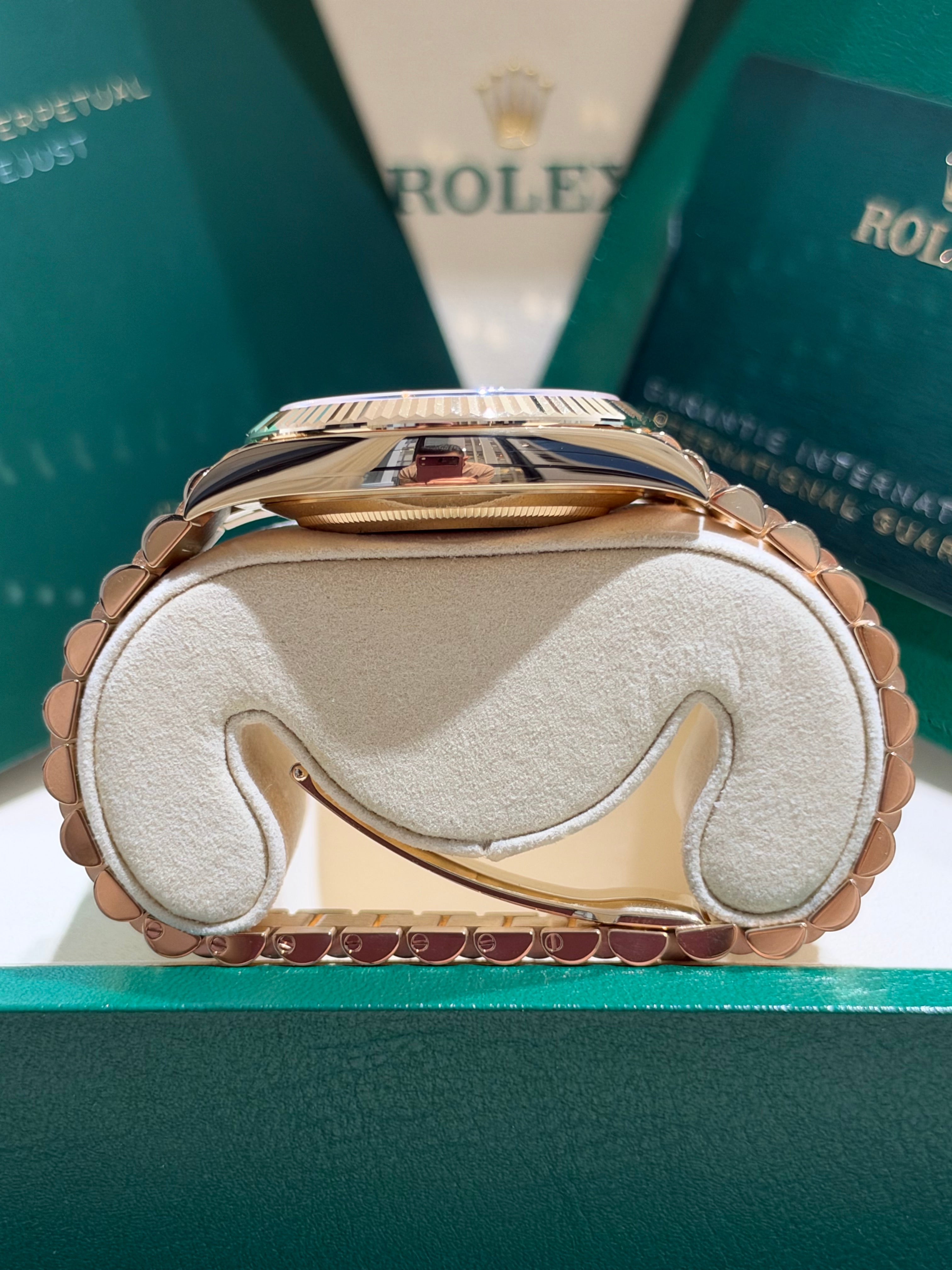 Rolex Day-Date 40mm Yellow Gold 228238 “Green Ombré” (2026)