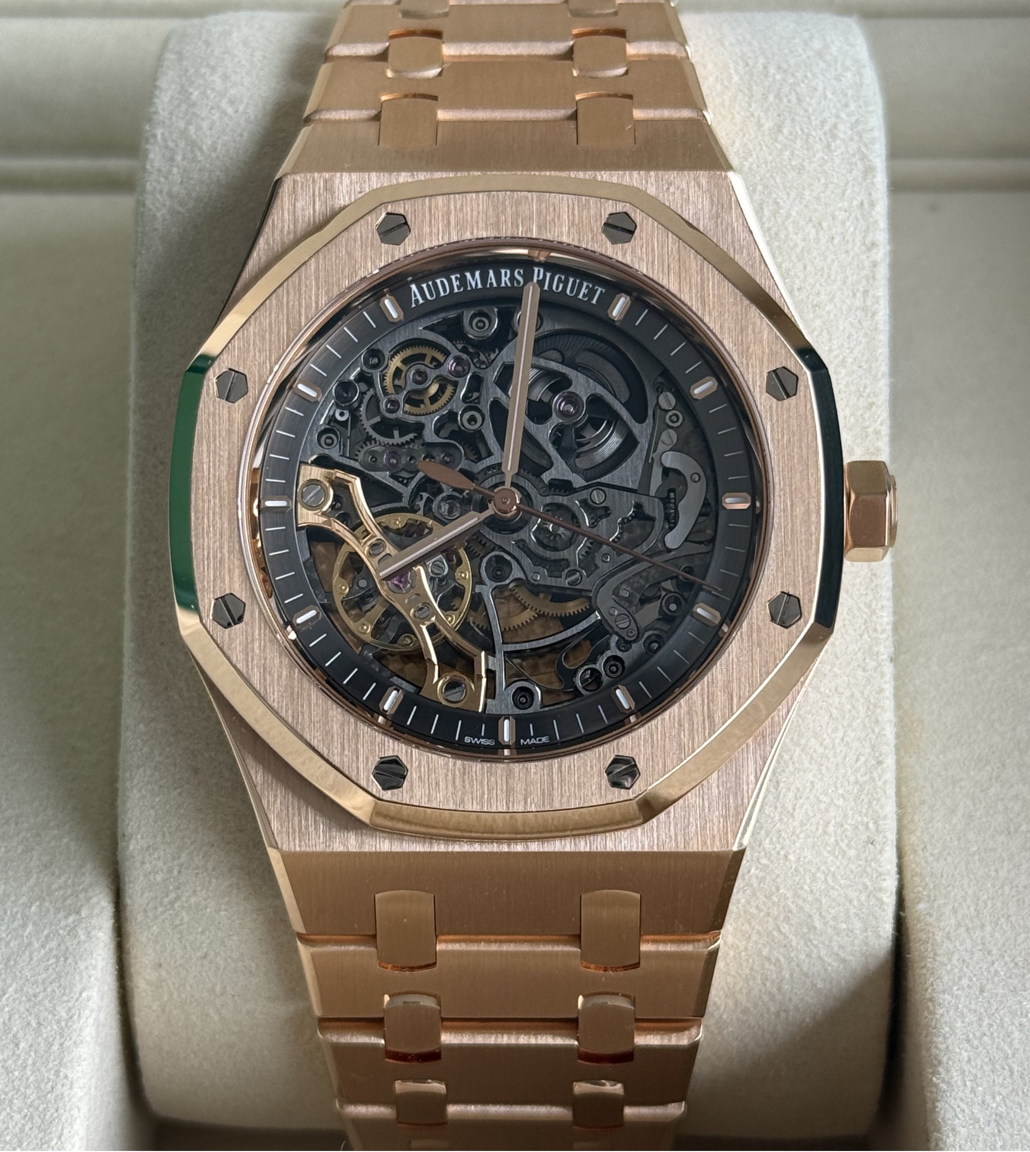 Audemars Piguet Royal Oak 15407OR "Skeleton Openworked" (2018)