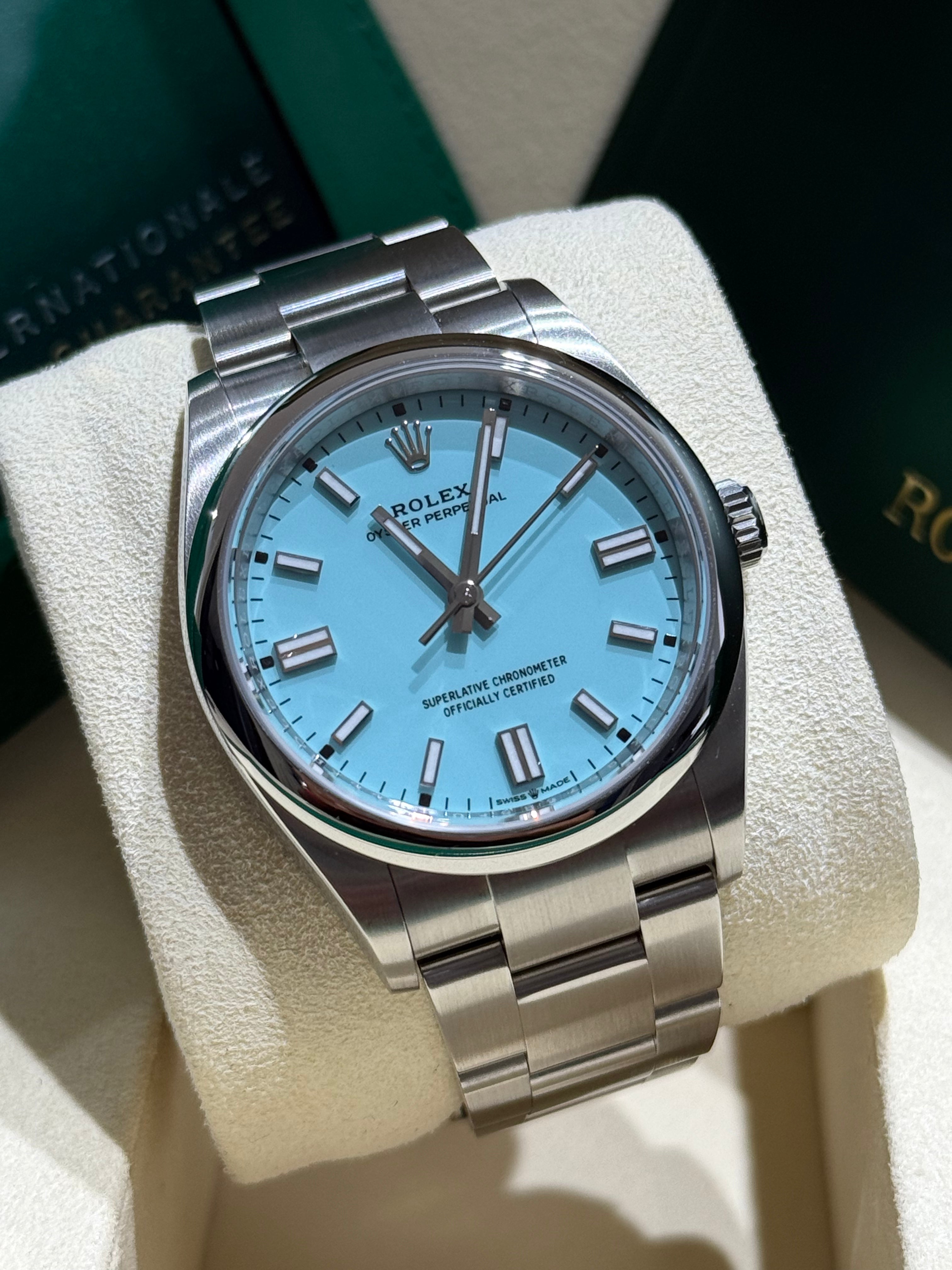 Rolex Oyster Perpetual 36 "Tiffany" 126000 (2026)