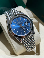 Rolex Datejust 41 "Bright Blue" 126300 (2026)