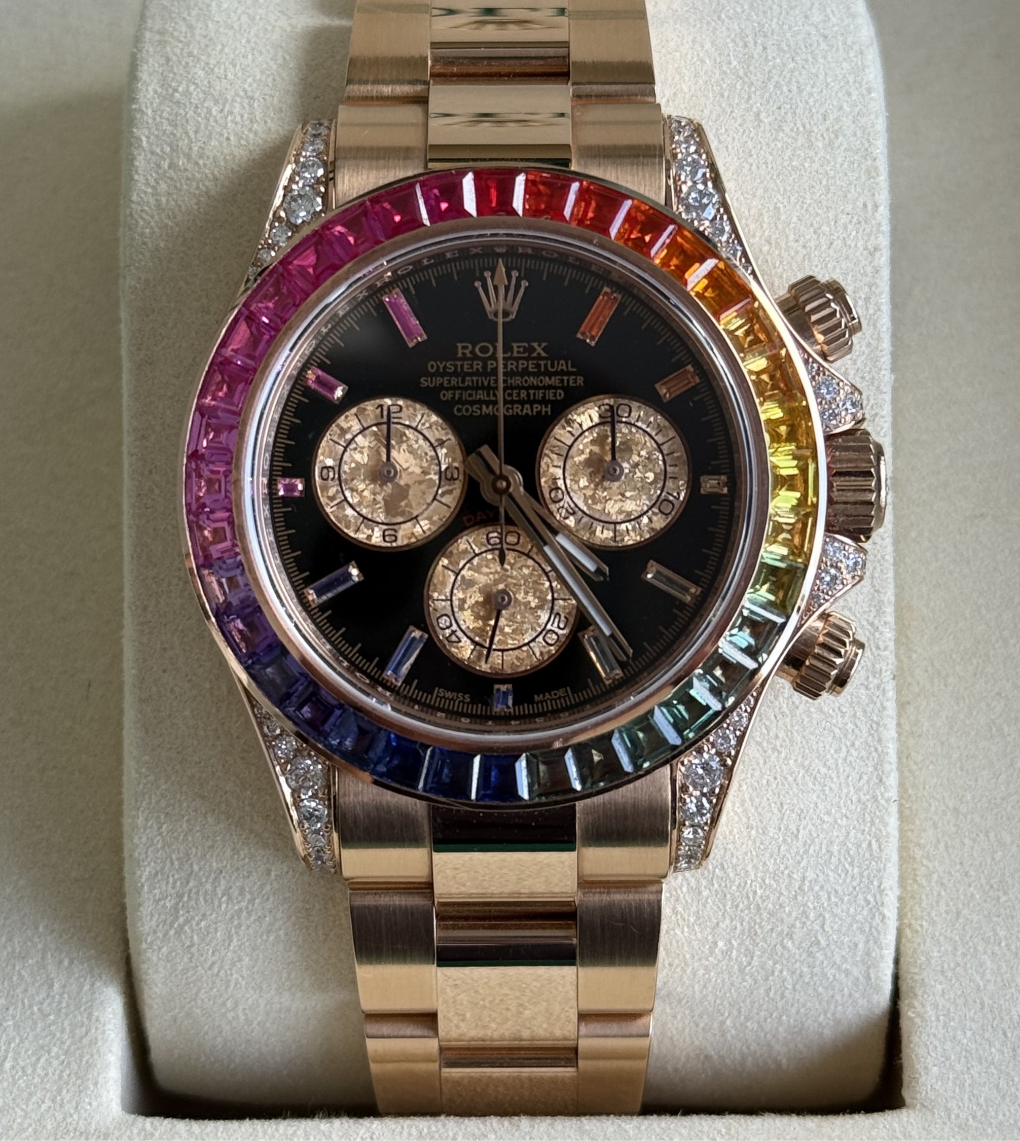 Rolex Cosmograph Daytona Aftermarket Rainbow (2019)