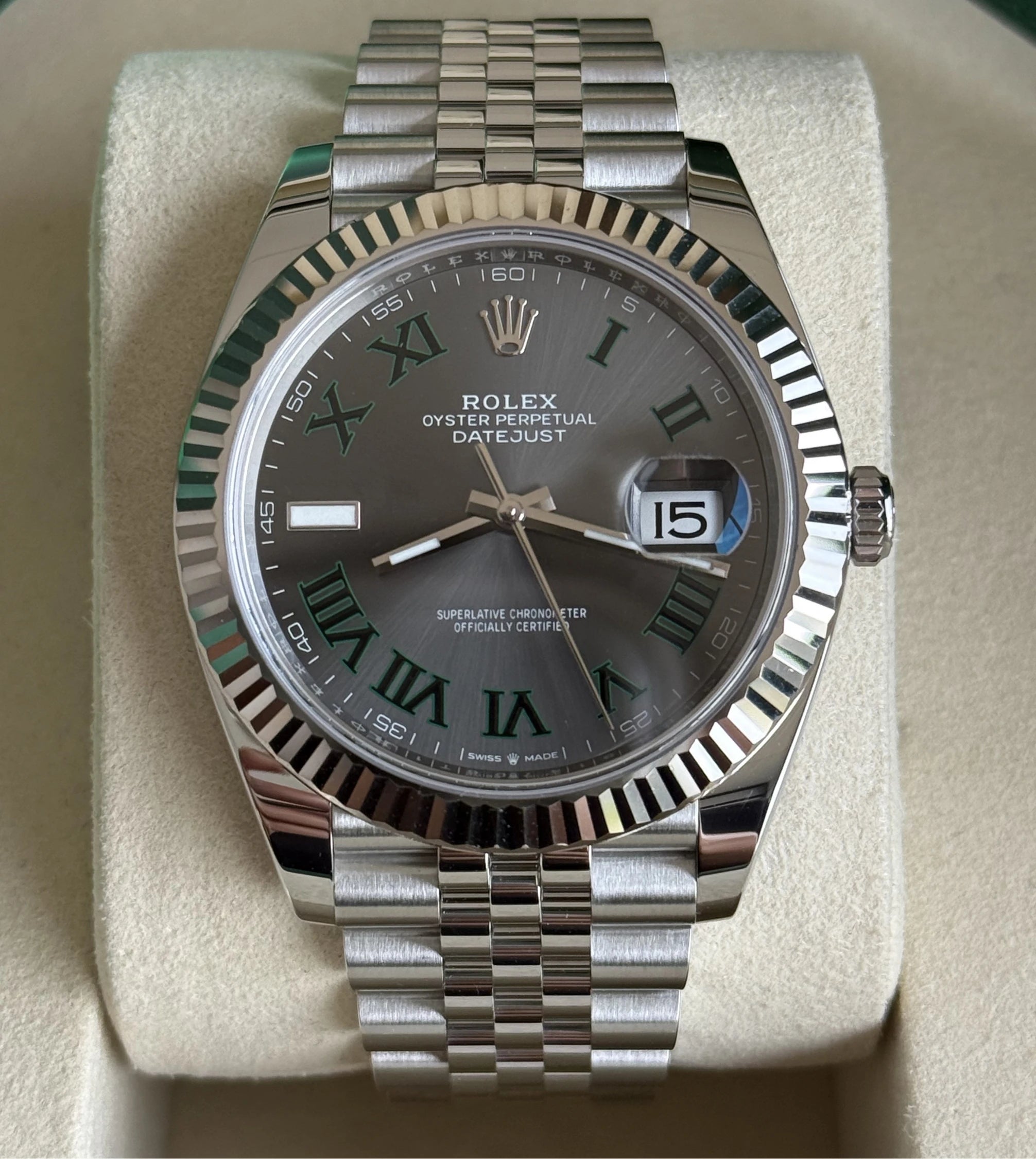 Rolex Datejust 41 Wimbledon (2023)