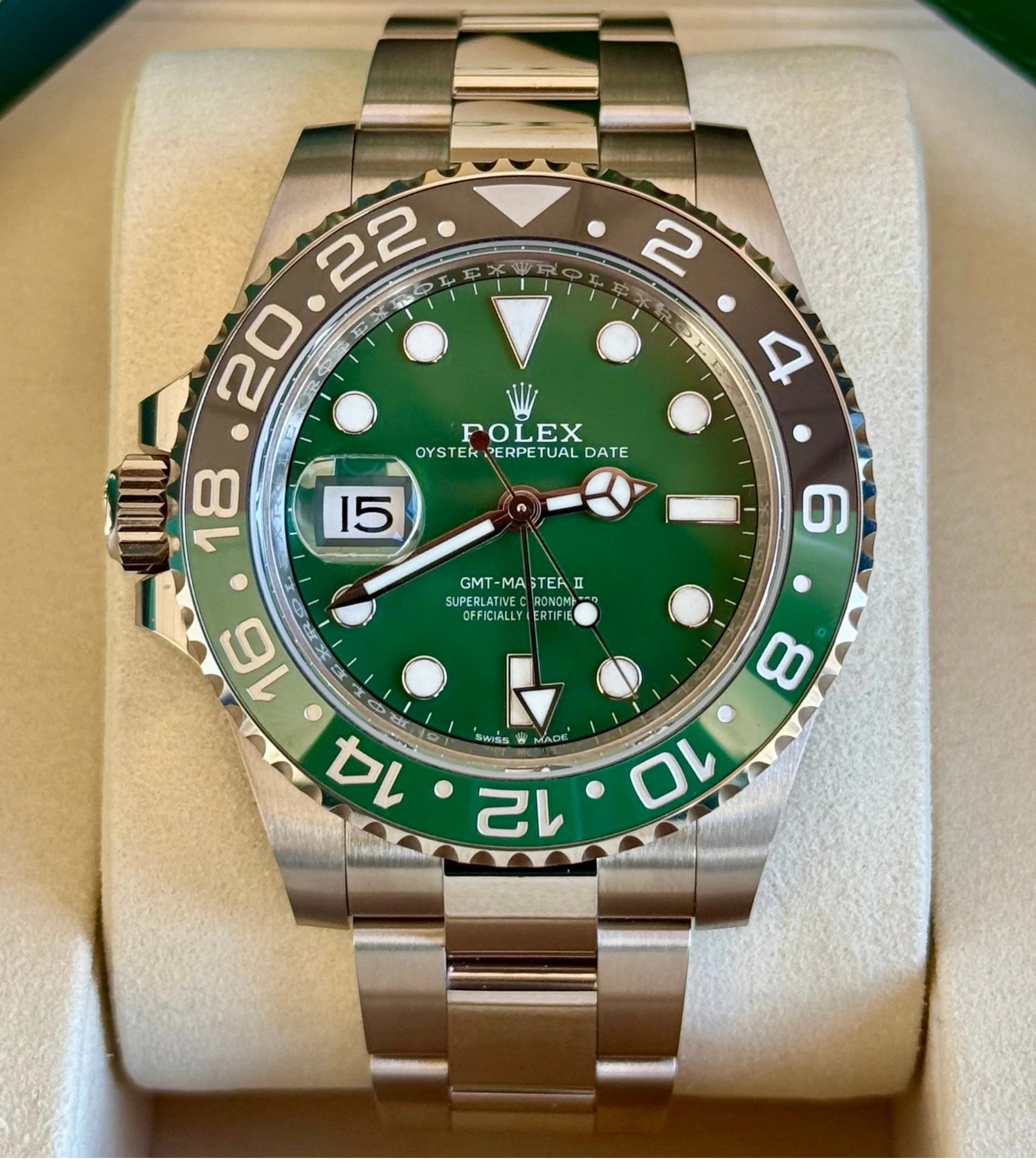 Rolex GMT-Master II 126729VTNR "Green Ceramic" (2025)