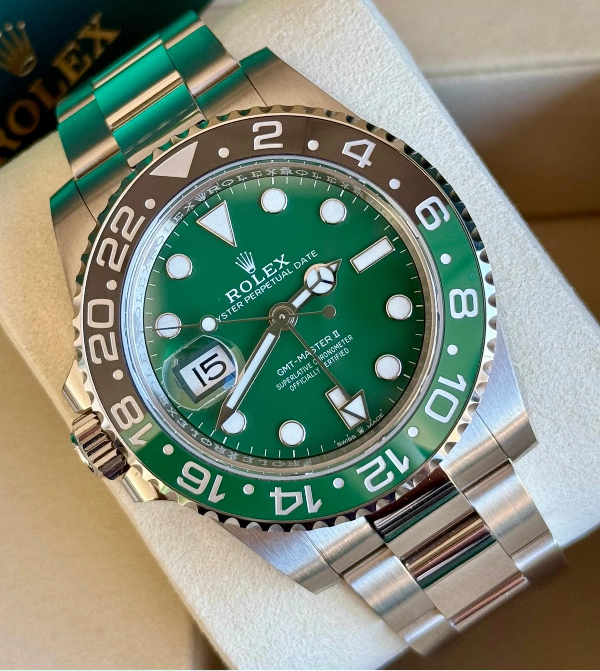Rolex GMT-Master II 126729VTNR "Green Ceramic" (2025)