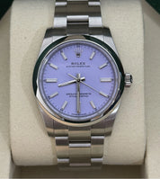 Rolex Oyster Perpetual 34 Lavender (2025)