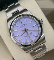 Rolex Oyster Perpetual 34 Lavender (2025)